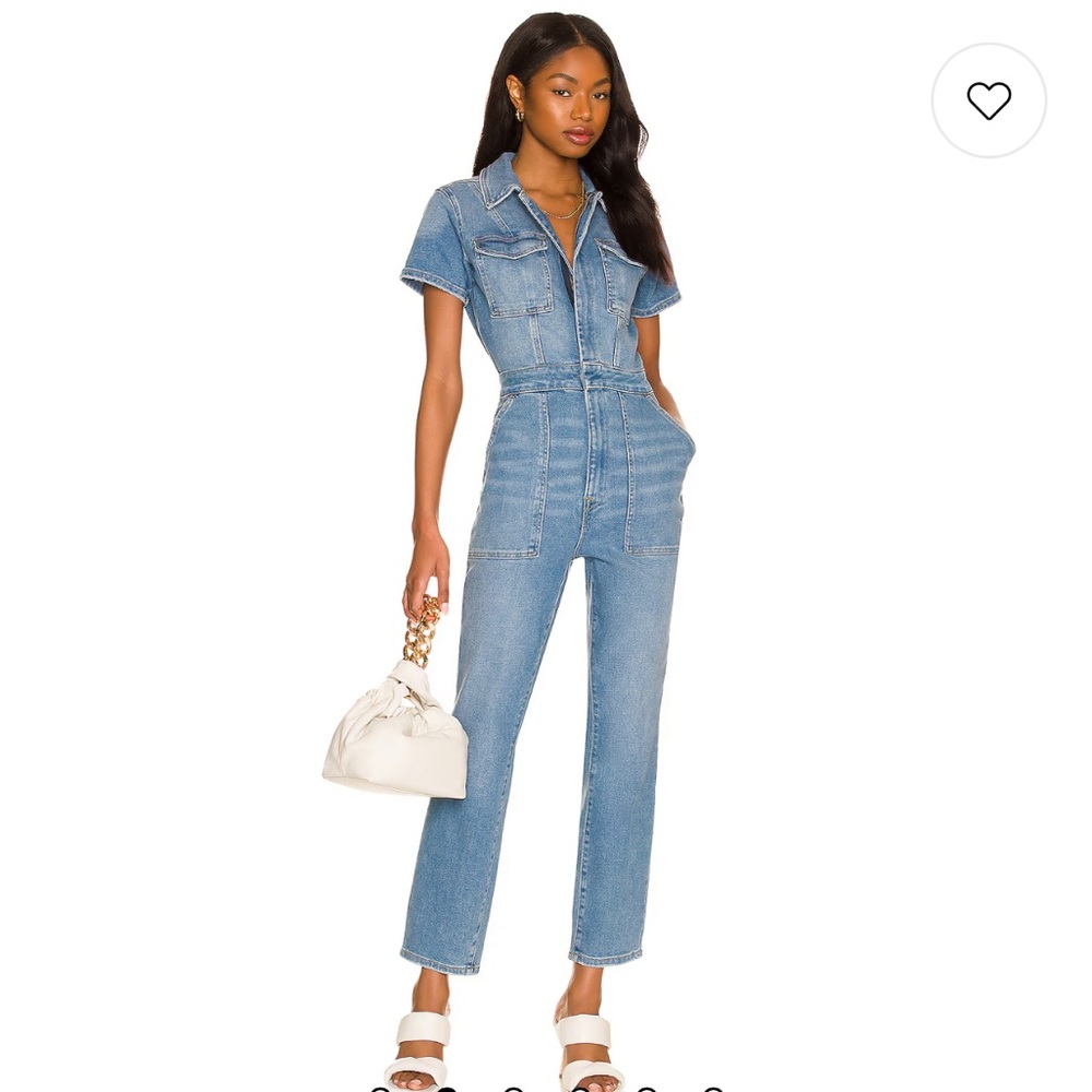 Good American Fit For Success Jumpsuit in Blue274